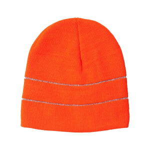 Bayside USA Made Safety Knit Beanie with 3M Reflective Thread