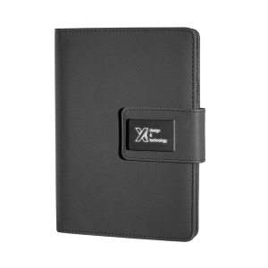 SCX Design® Notebook A5 with Power Bank 4000 mAh