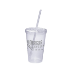 Prime Line USA Made 20oz Econo Sturdy Sipper Tumbler