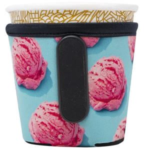 Full Color Neoprene Ice Cream Pint Coolie
